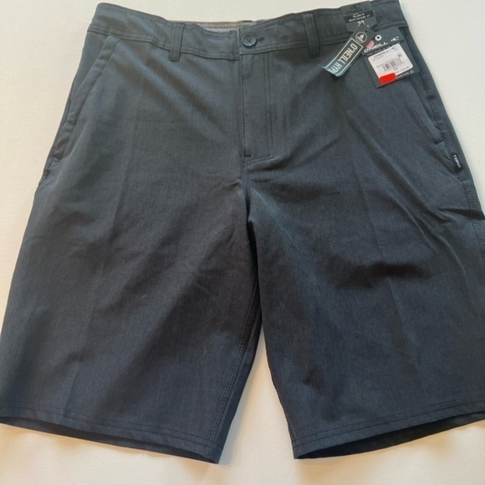 NWT O'NEILL Men's Relaxed Fit Size 32 Stretch Below‎ The Knee Inseam 10" (J)